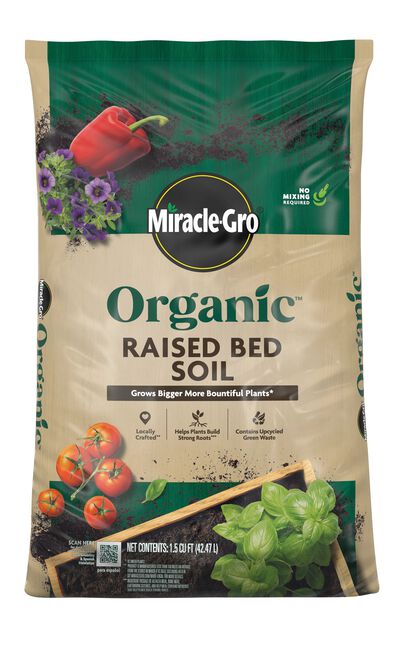 Miracle-Gro Organic&trade; Raised Bed Soil